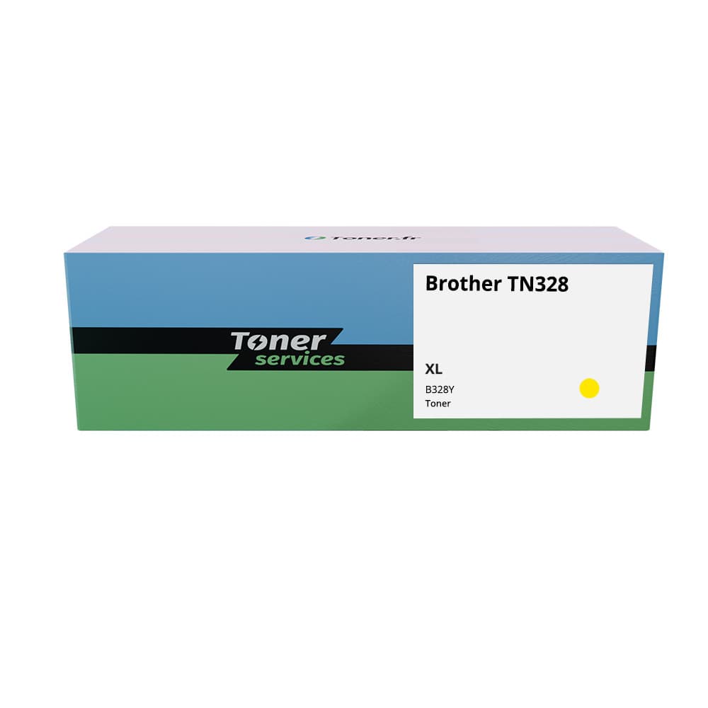 Toner compatible Brother TN328 XL Jaune