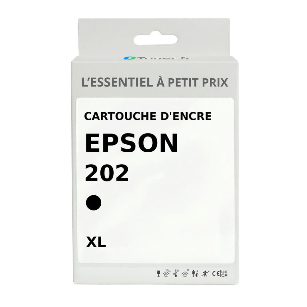 Cartouche d'encre compatible Epson 202 XL Noir