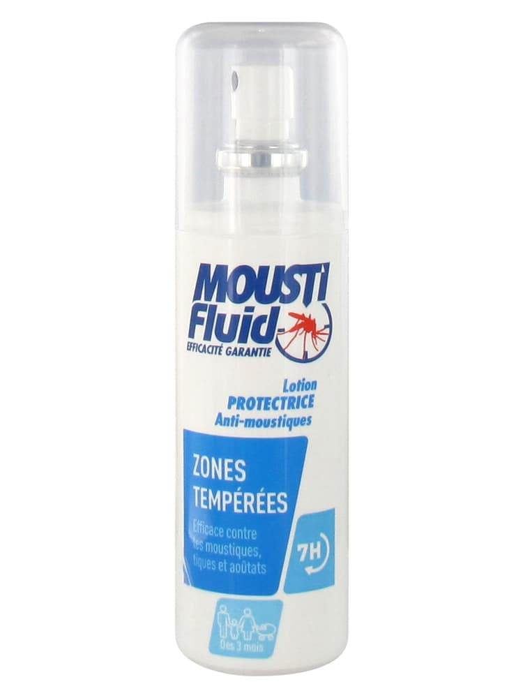 Lotion Anti-Moustiques pour Zones Tempérées : Une Protection Efficace de 100 ml