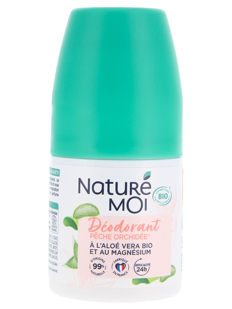 Naturé Moi Déodorant Pêche Orchidée Efficacité 24H Bio 50 ml